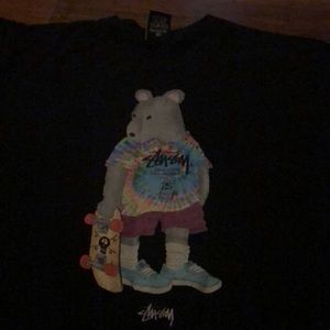 Black Stussy Tee